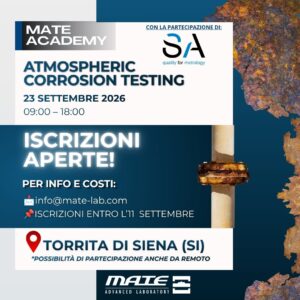 prove di corrosione prove di corrosione